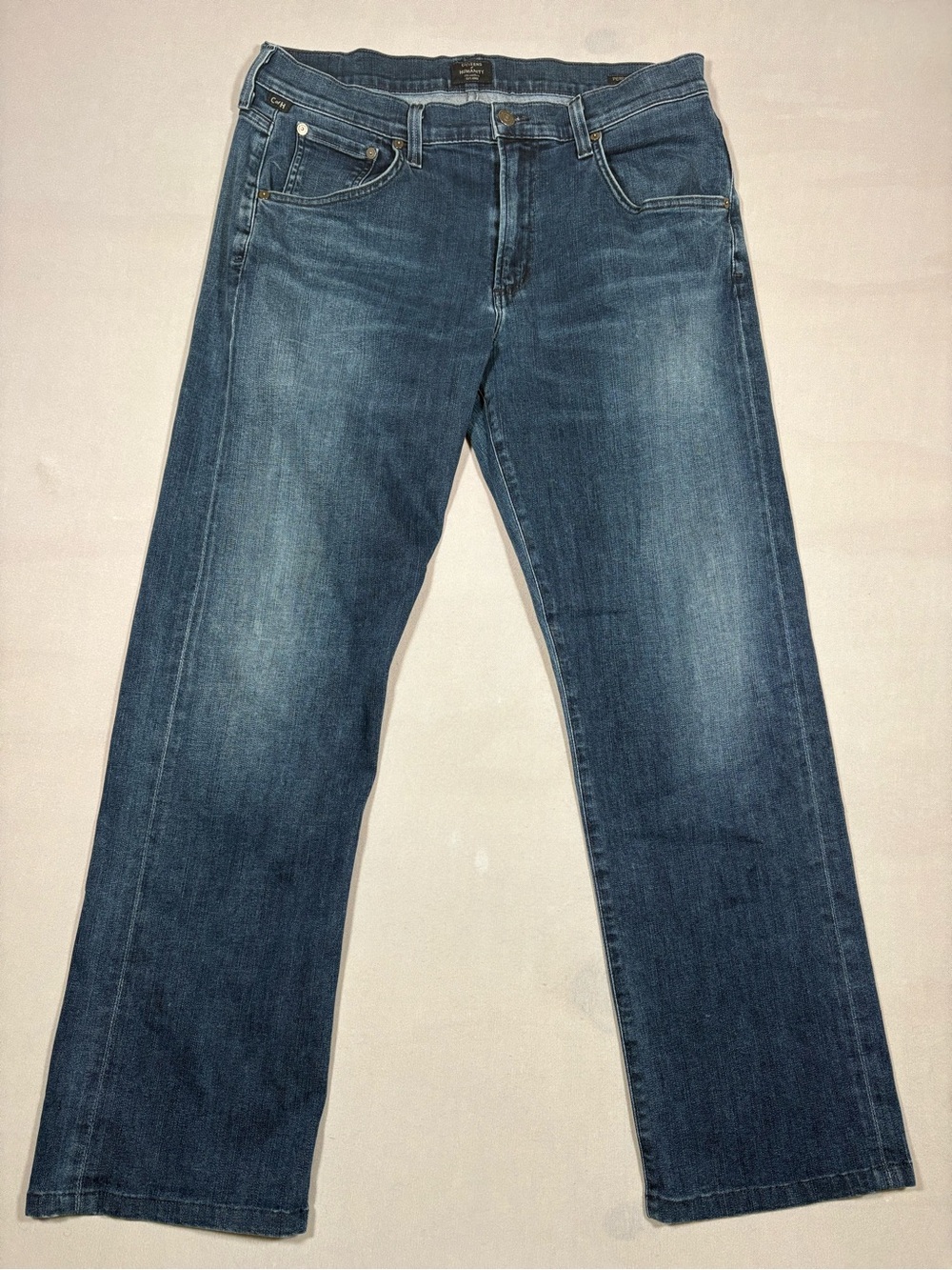 Citizens Of Humanity Perfect Straight 33X29 Men's Medium Blue Bootcut Jeans
